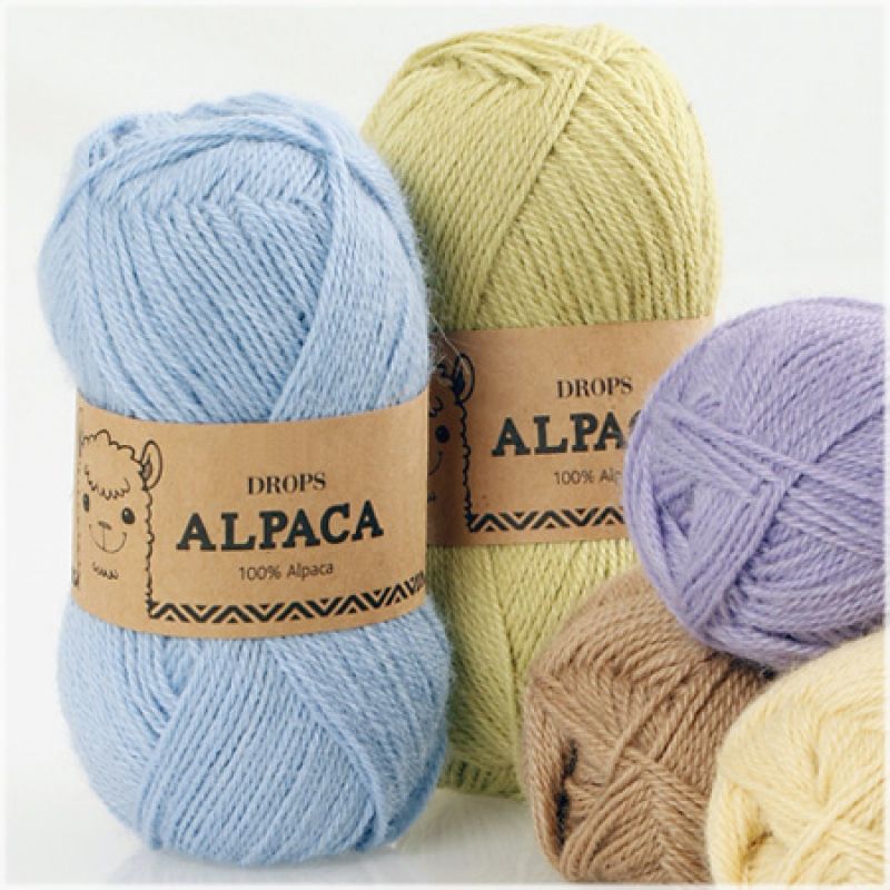 Пряжа Drops Alpaca Uni Color купить по мелкооптовой цене