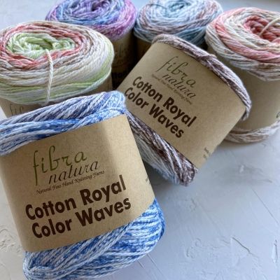 Cotton Royal Color Waves (100% хлопок) (100гр. 210м.)*5 мотков