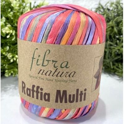 Raffia Multi (Целлюлоза Rayon 100%) (35гр. 80м.)