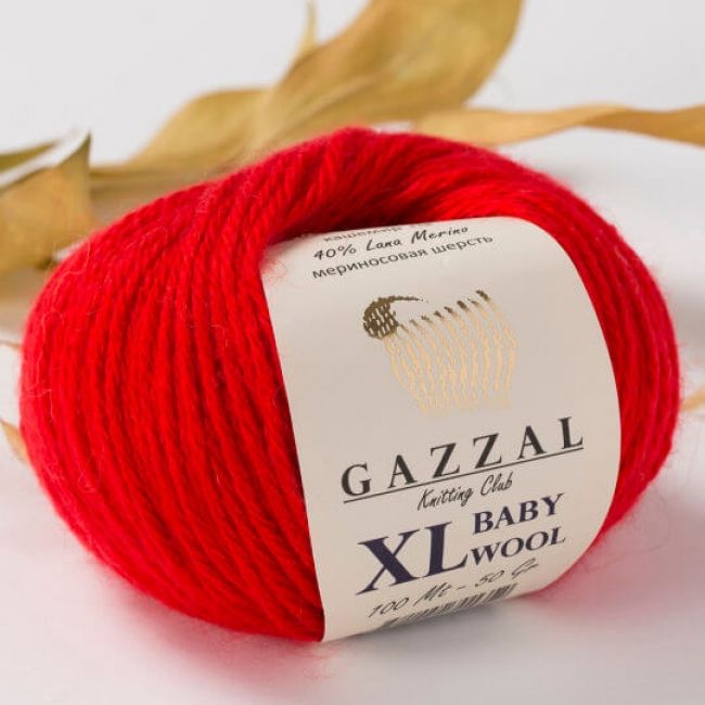 Пряжа Gazzal Baby Wool XL (Беби вул икс эль) купить по мелкооптовойцене