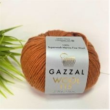 Wool 115 (100% Тонкая шерсть мериноса супервош) (50гр. 115м.)*5 мотков ЦВЕТ 3317 верблюд