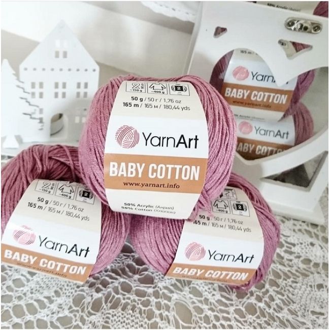 пряжа YarnArt Baby cotton