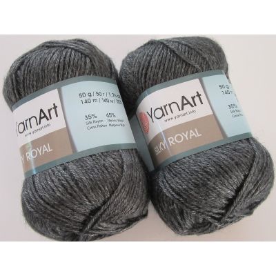 Silky Royal (шёлк rayon 35%, мериносовая шерсть 65%) (50гр. 140м.)*5 мотков ЦВЕТ 435
